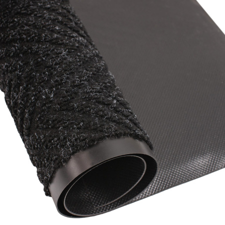 Коврик влаговпитывающий ComeForte «FLOOR MAT»  Ёлочка 60х90см Черный 20шт/уп